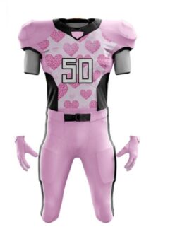 Custom Youth American Football Uniforms Tackle Twill Embroidered and Sublimated american football uniform