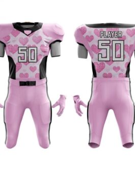 Custom Youth American Football Uniforms Tackle Twill Embroidered and Sublimated american football uniform