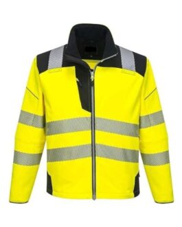 2024 high visibility reflective softshell jacket reflective safety jackets reflective work wear softshell jacket